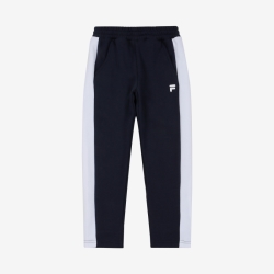 Fila Verticale Fleece Bottoms - Poikien Verryttelyhousut - Laivastonsininen | FI-24607